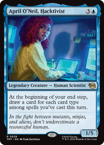 April O'Neil, Hacktivist, Teenage Mutant Ninja Turtles 29