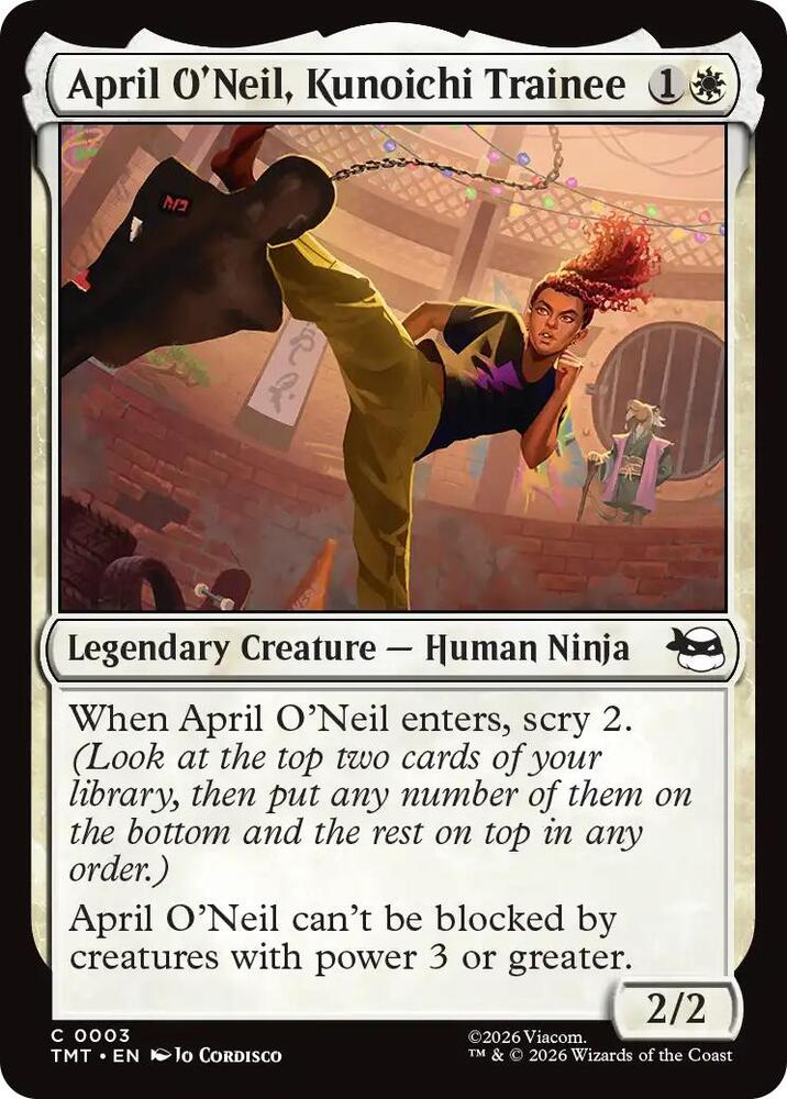 April O'Neil, Kunoichi Trainee, Teenage Mutant Ninja Turtles 3