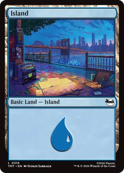 Island (0316), Teenage Mutant Ninja Turtles 316