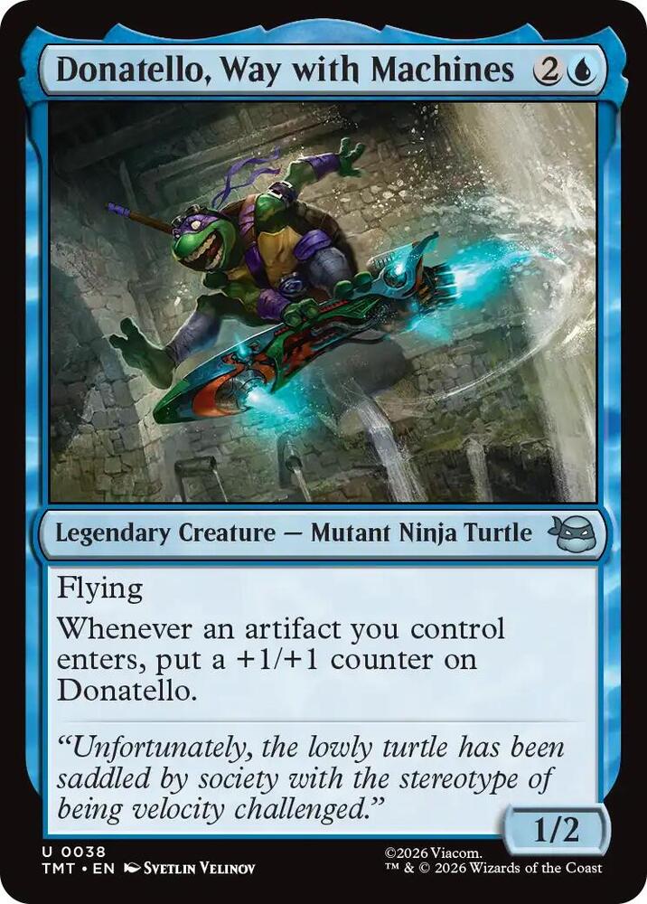 Donatello, Way with Machines, Teenage Mutant Ninja Turtles 38