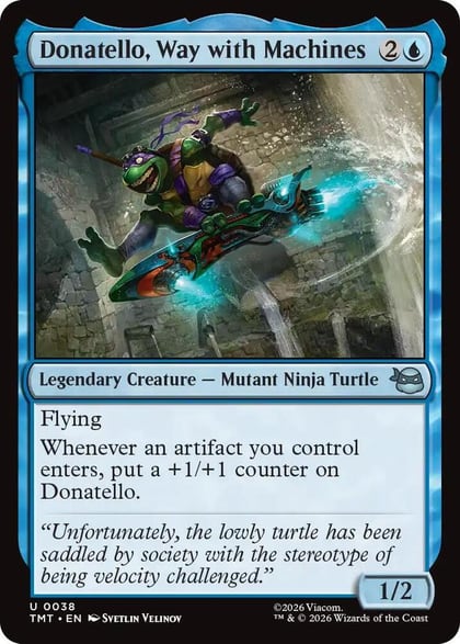 Donatello, Way with Machines, Teenage Mutant Ninja Turtles 38