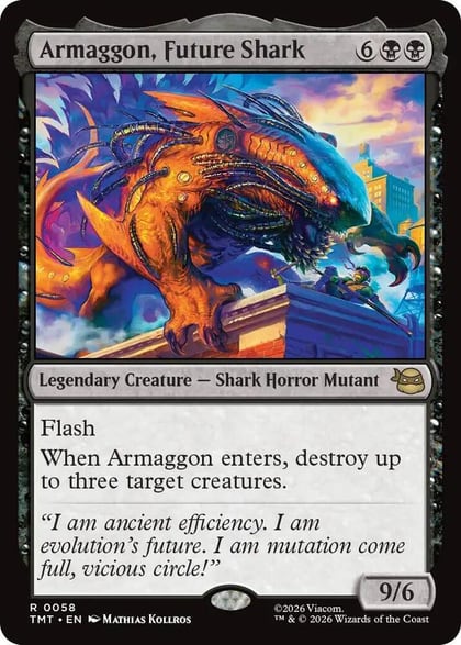 Armaggon, Future Shark, Teenage Mutant Ninja Turtles 58