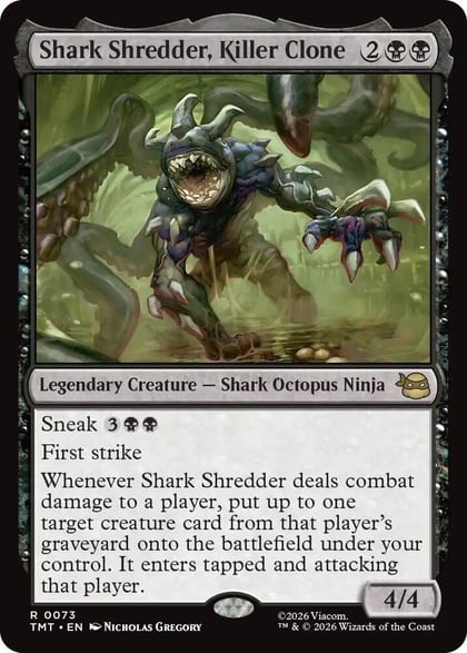 Shark Shredder, Killer Clone, Teenage Mutant Ninja Turtles 73