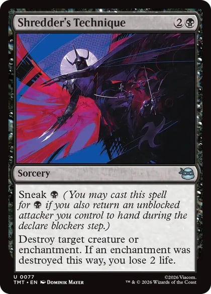 Shredder's Technique, Teenage Mutant Ninja Turtles 77