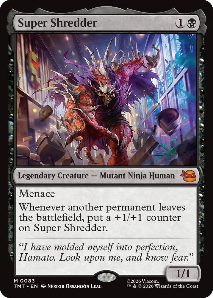 Super Shredder, Teenage Mutant Ninja Turtles 83