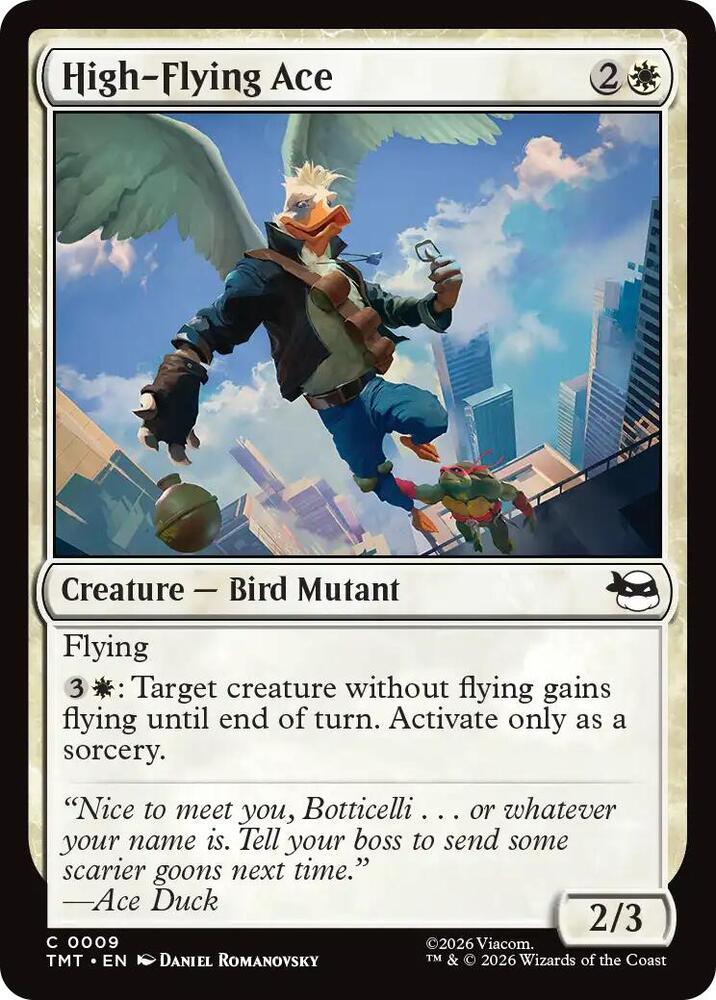 High-Flying Ace, Teenage Mutant Ninja Turtles 9