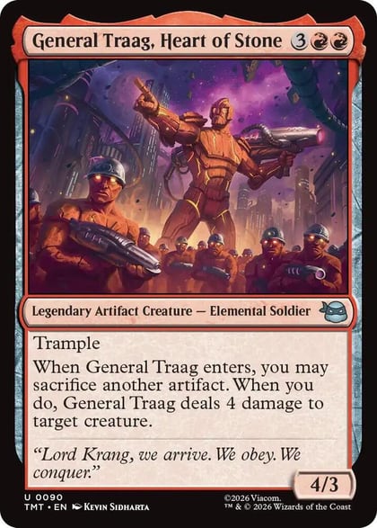 General Traag, Heart of Stone, Teenage Mutant Ninja Turtles 90