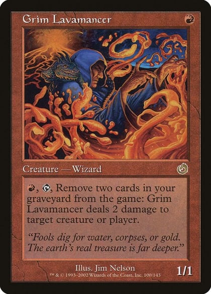 Grim Lavamancer, Torment 100
