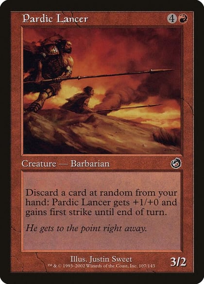 Pardic Lancer, Torment 107