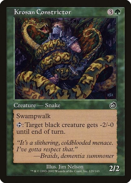 Krosan Constrictor, Torment 129