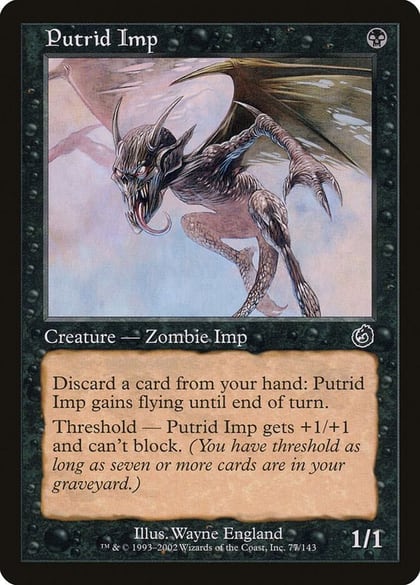 Putrid Imp, Torment 77