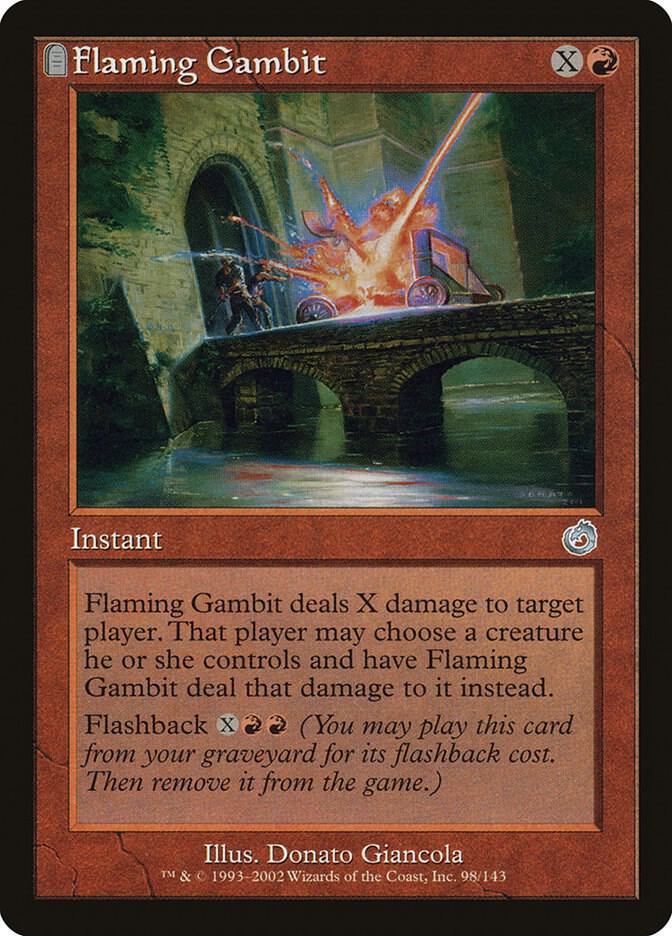 Flaming Gambit, Torment 98