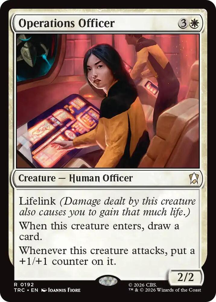 Operations Officer, Commander: Star Trek 192