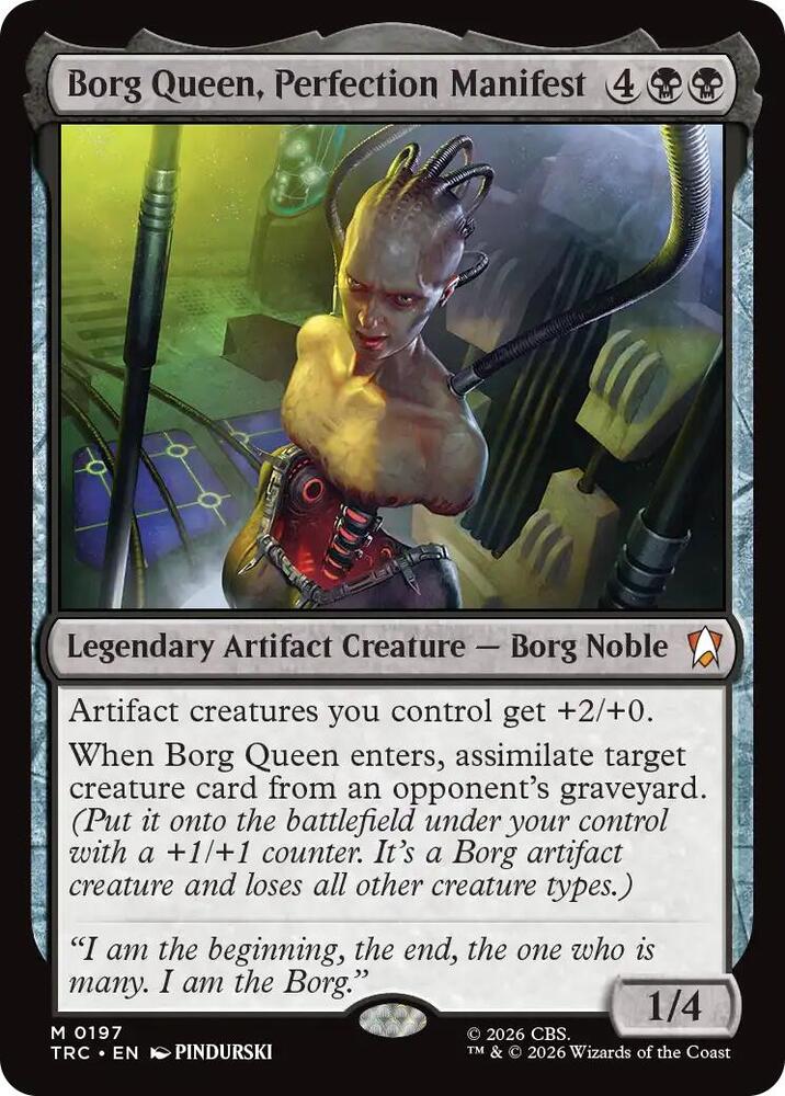 Borg Queen, Perfection Manifest, Commander: Star Trek 197