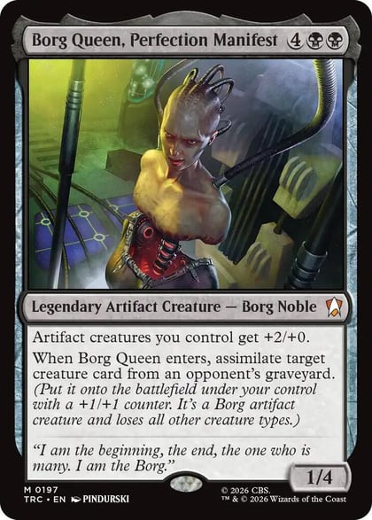 Borg Queen, Perfection Manifest, Commander: Star Trek 197