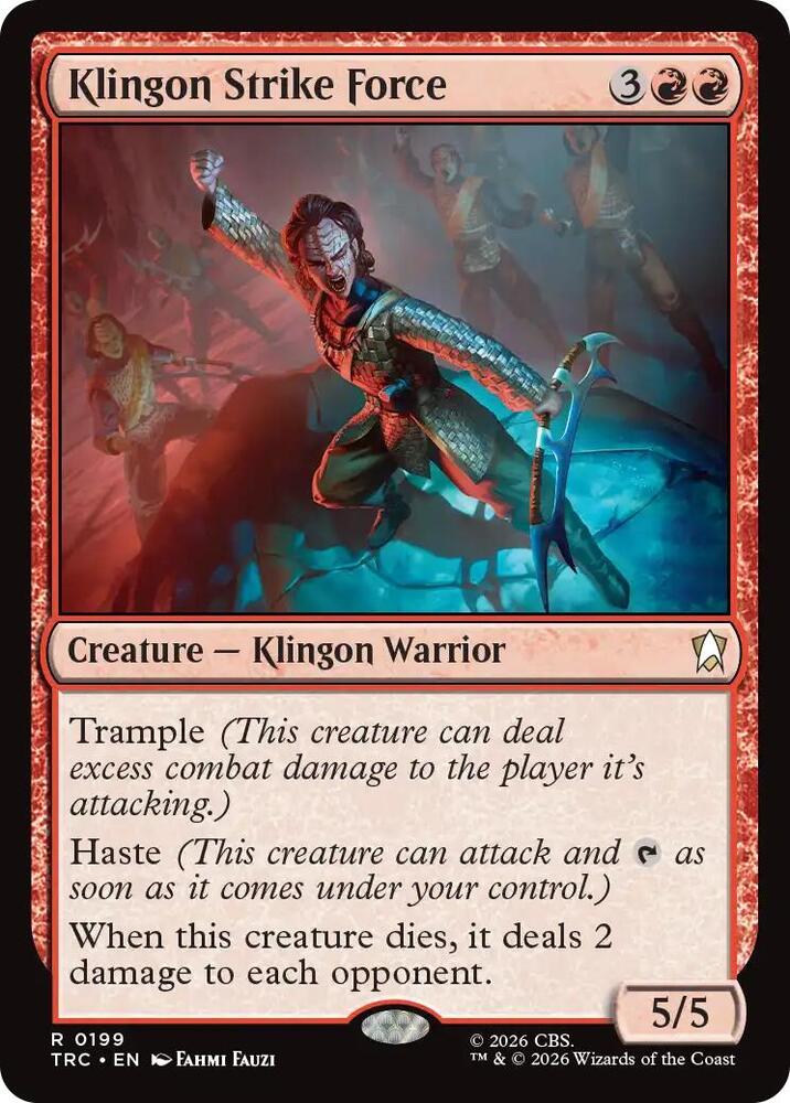 Klingon Strike Force, Commander: Star Trek 199