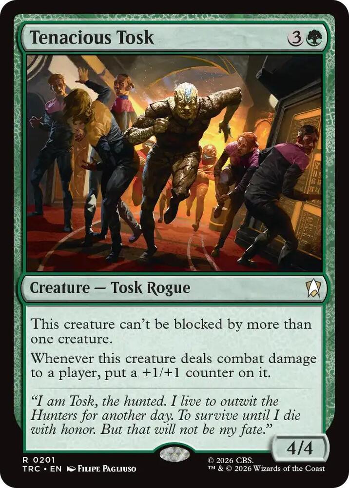 Tenacious Tosk, Commander: Star Trek 201
