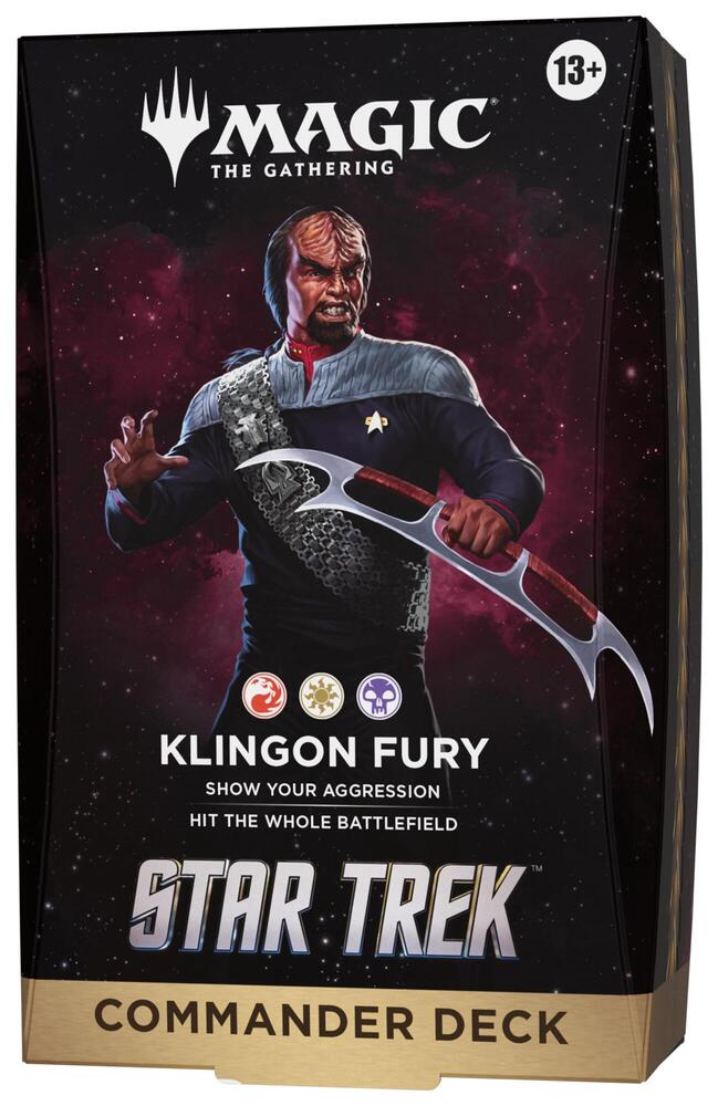 Star Trek Commander Deck - Klingon Fury, Commander: Star Trek P706169