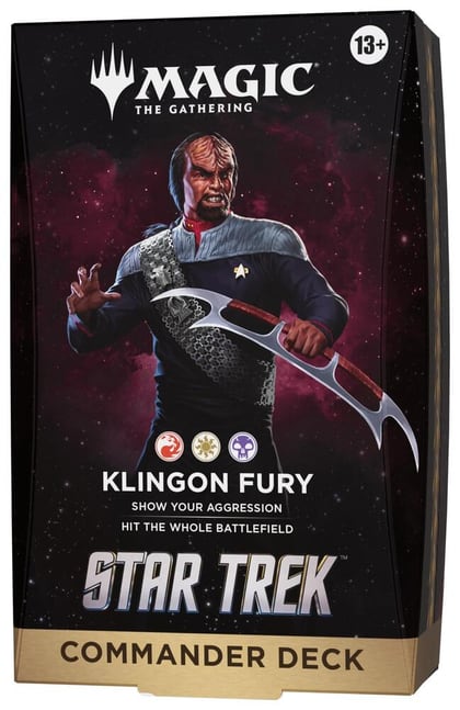 Star Trek Commander Deck - Klingon Fury, Commander: Star Trek P706169
