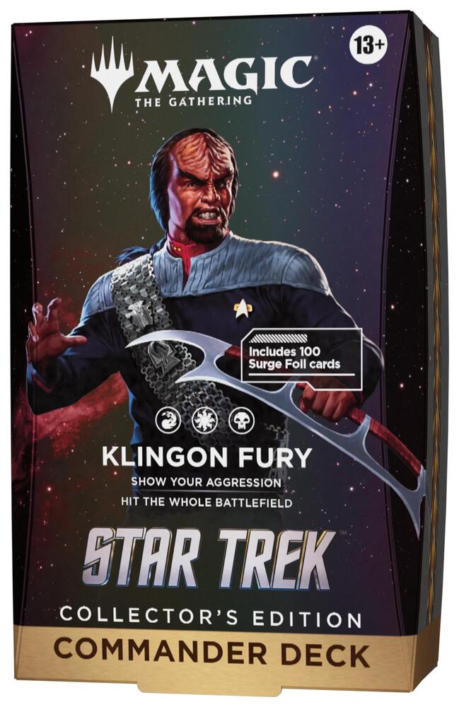 Star Trek Commander Deck - Klingon Fury (Collector's Edition), Commander: Star Trek P706174
