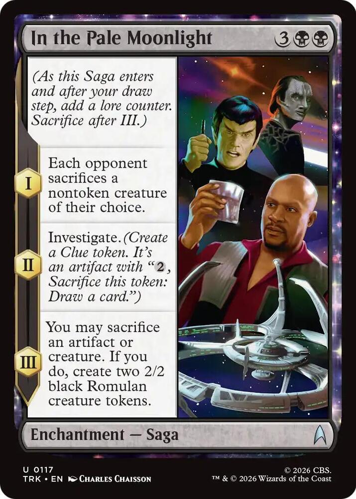 In the Pale Moonlight, Star Trek 117