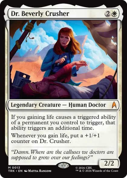 Dr. Beverly Crusher, Star Trek 13