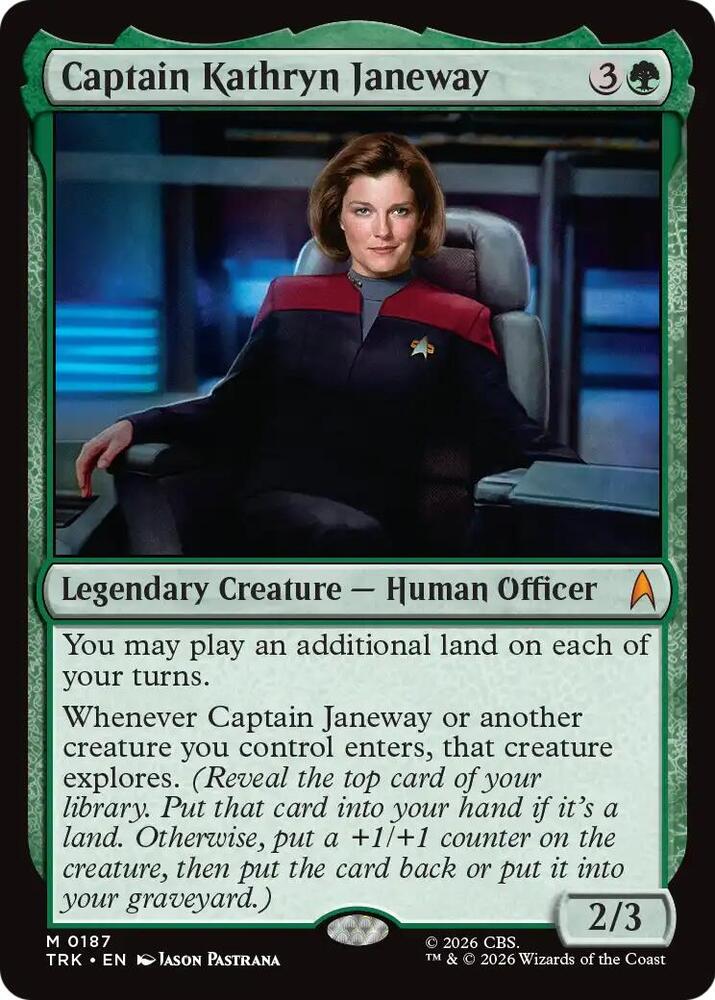 Captain Kathryn Janeway, Star Trek 187