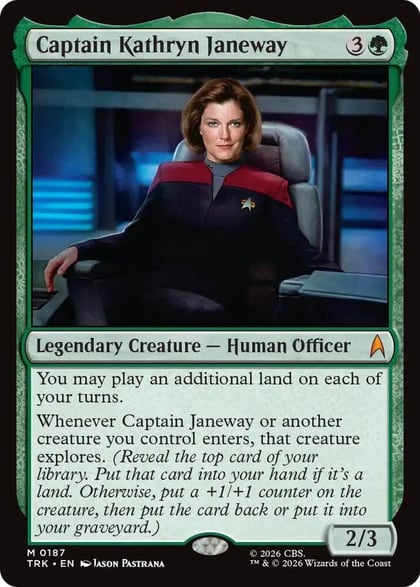 Captain Kathryn Janeway, Star Trek 187