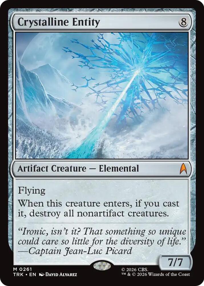 Crystalline Entity, Star Trek 261