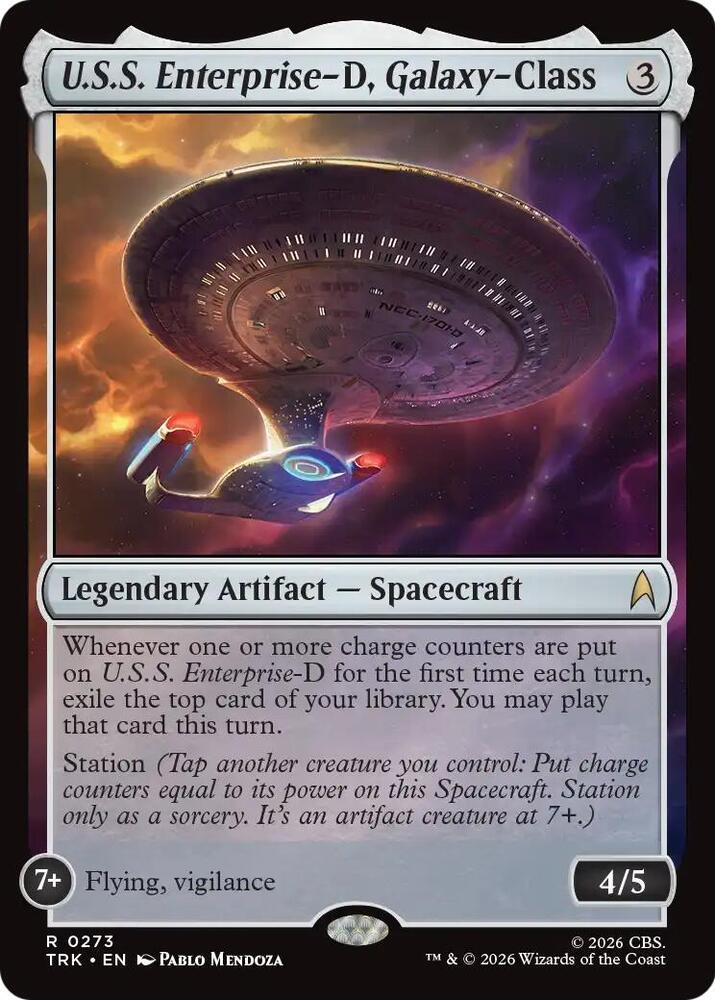 U.S.S. Enterprise-D, Galaxy-Class, Star Trek 273