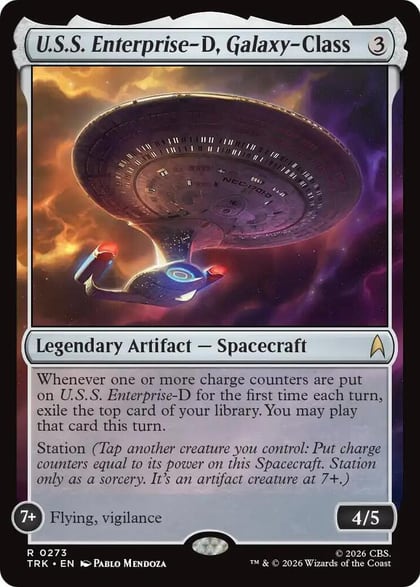 U.S.S. Enterprise-D, Galaxy-Class, Star Trek 273