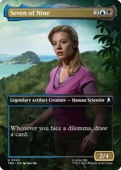 Seven of Nine (Borderless), Star Trek 343