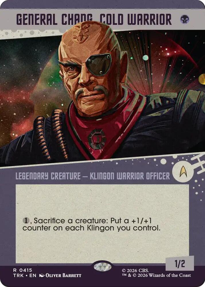 General Chang, Cold Warrior (Showcase) (0415), Star Trek 415