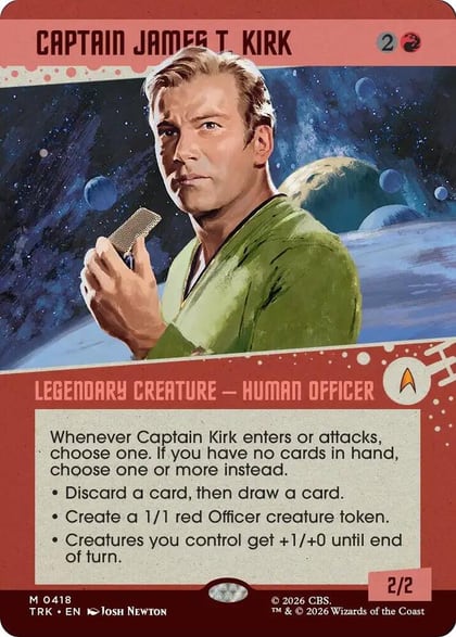 Captain James T. Kirk (Showcase), Star Trek 418