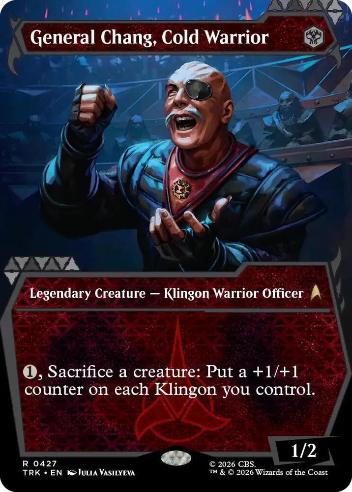 General Chang, Cold Warrior (Showcase) (0427), Star Trek 427