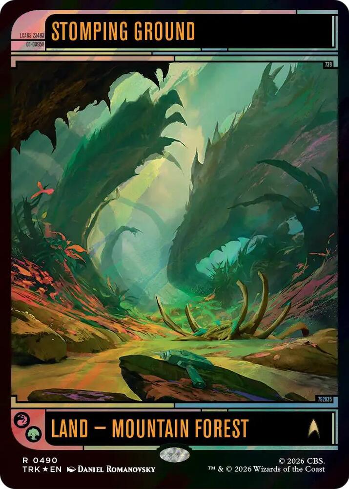 Stomping Ground (Surge Foil), Star Trek 490