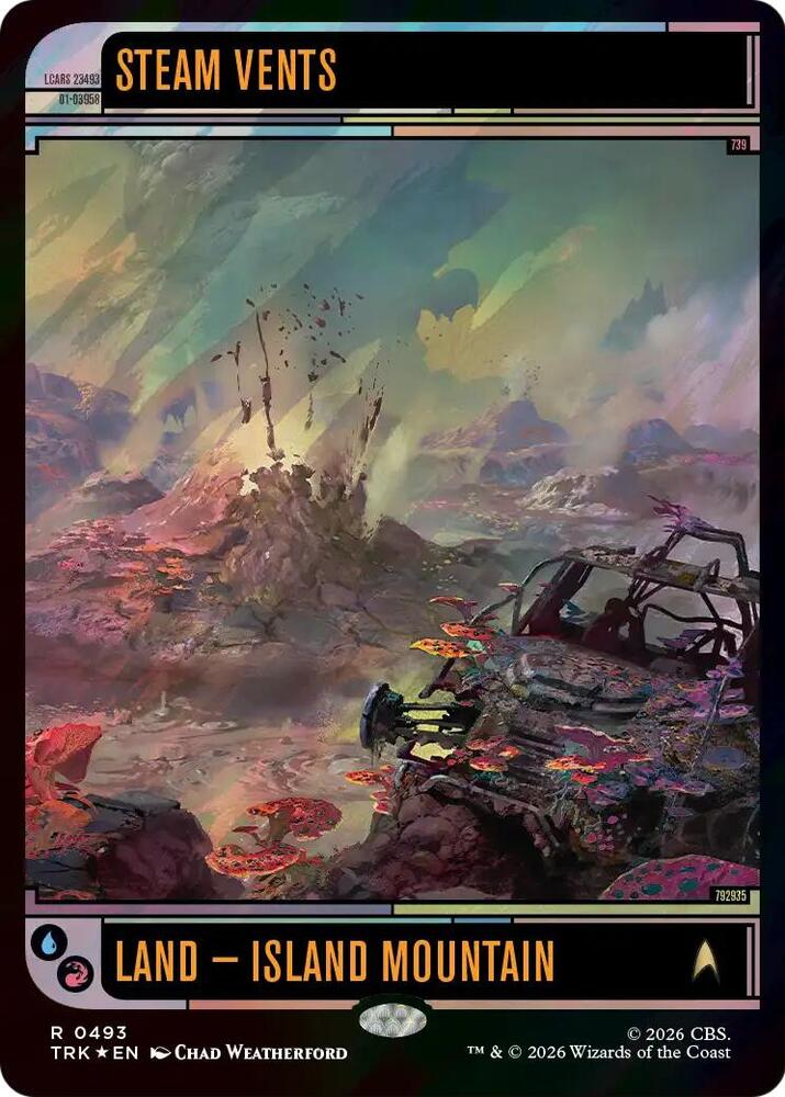 Steam Vents (Surge Foil), Star Trek 493