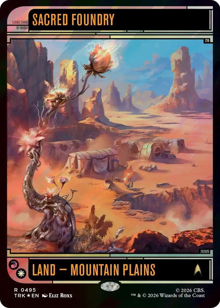 Sacred Foundry (Surge Foil), Star Trek 495