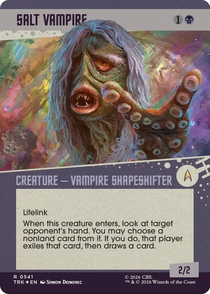 Salt Vampire (Showcase) (Surge Foil), Star Trek 541