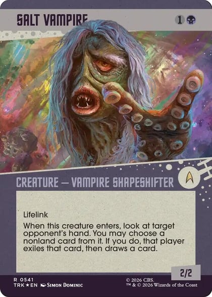 Salt Vampire (Showcase) (Surge Foil), Star Trek 541