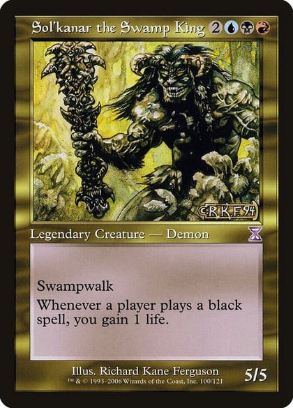 Sol'kanar the Swamp King, Timeshifted 100