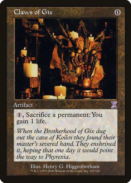 Claws of Gix, Timeshifted 107