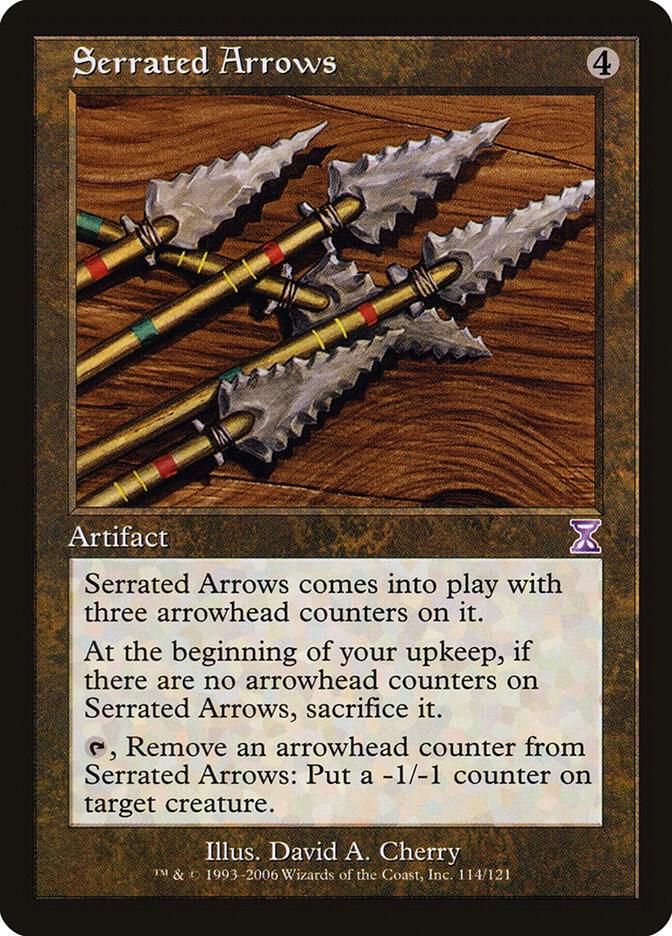 Serrated Arrows, Timeshifted 114