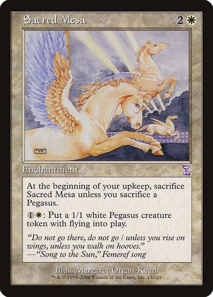 Sacred Mesa, Timeshifted 13