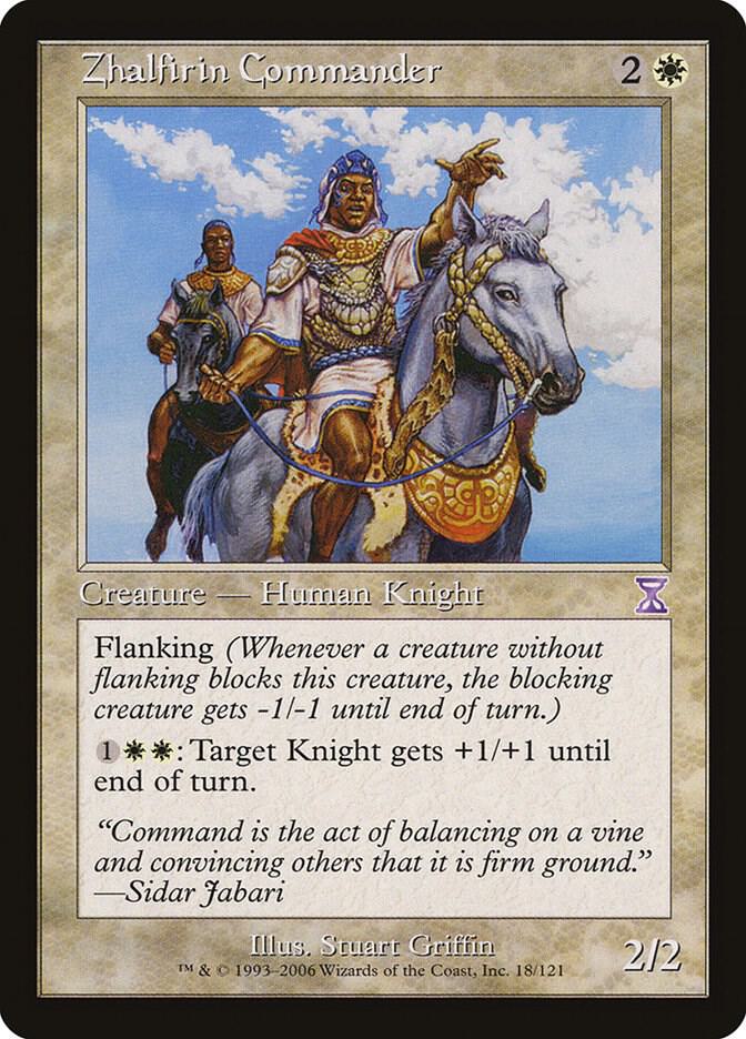 Zhalfirin Commander, Timeshifted 18