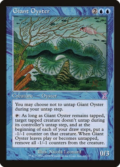 Giant Oyster, Timeshifted 22