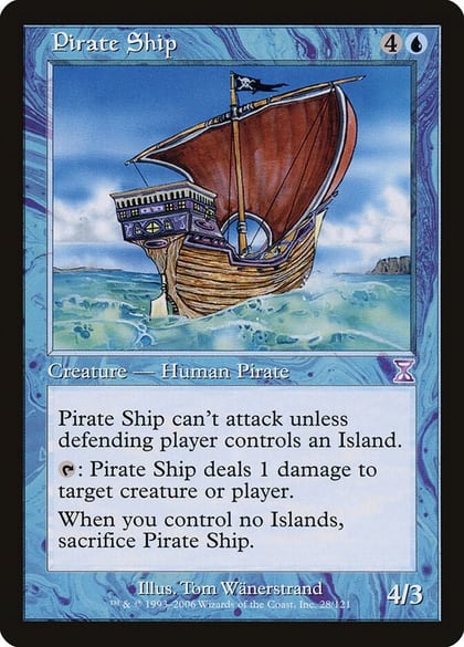 Pirate Ship, Timeshifted 28