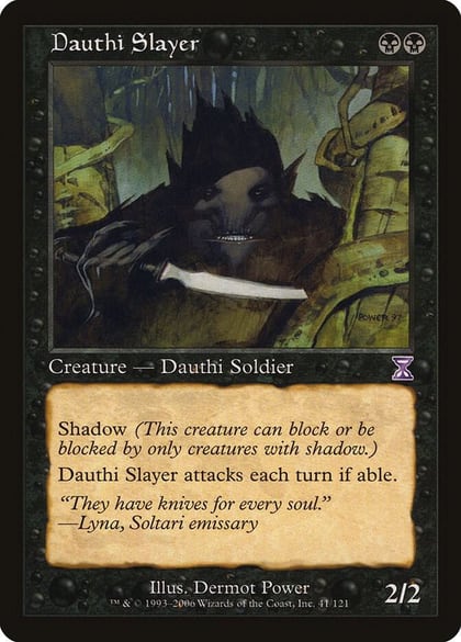 Dauthi Slayer, Timeshifted 41