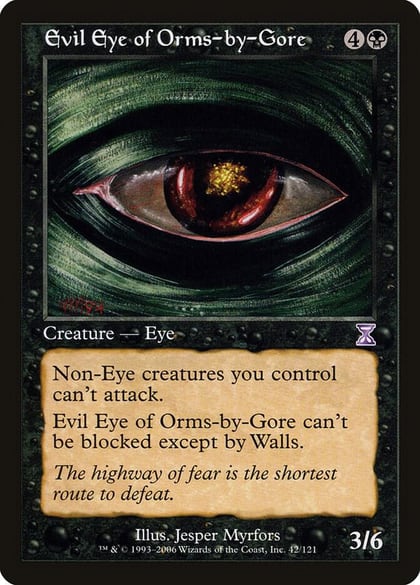Evil Eye of Orms-by-Gore, Timeshifted 42