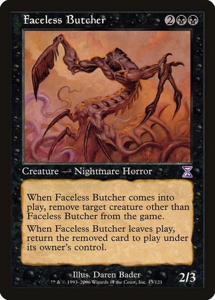 Faceless Butcher, Timeshifted 43